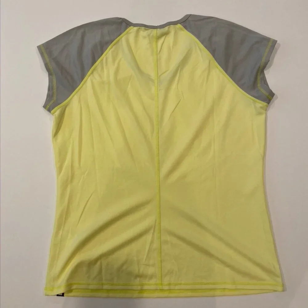 NWOT The North Face yellow/grey work out tee XL - Picture 4 of 4